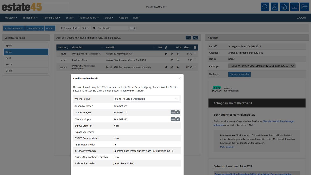 Email Tool Screenshot