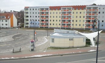 Blick vom Balkon