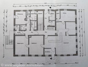 Grundriss Vorderhaus EG