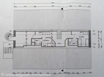 Grundriss Vorderhaus OG4