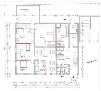 Grundriss Nebenhaus EG