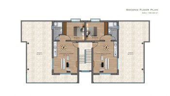 Immobilie Nordzypern | Schnitt der Wohnung