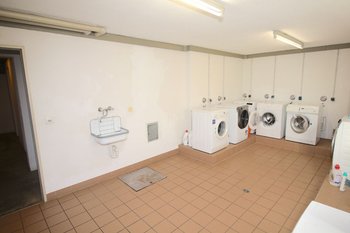 Waschraum Stellplatz Waschmaschine