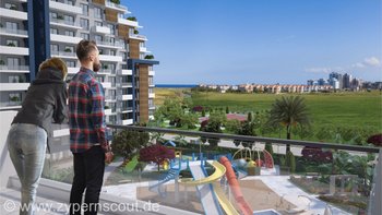 Immobilie Nordzypern | Große Balkone mit viel Platz