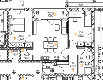 Grundriss WE19