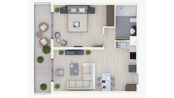 Immobilie Nordzypern | Wohnungsbeispiel
