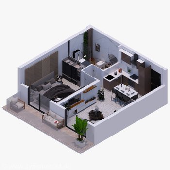 Immobilie Nordzypern | Wohnungstyp in diesem Projekt