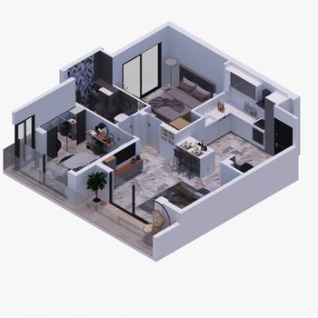 Immobilie Nordzypern | Wohnungstyp in diesem Projekt