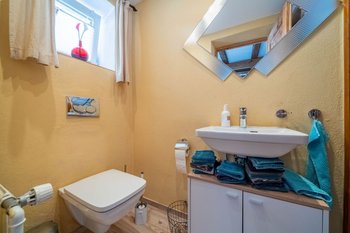 WC im Eingangsbereich