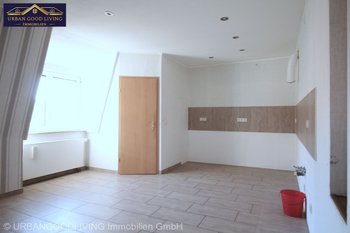 Küche OG Blick vom Wohnzimmer