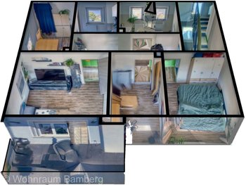 3D Grundriss OG