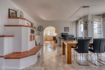 Wohnzimmer zu Esszimmer 