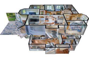 3D Grundriss - Gesamt