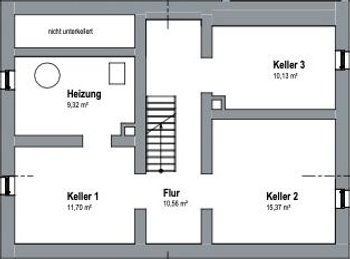 Grundriss Keller