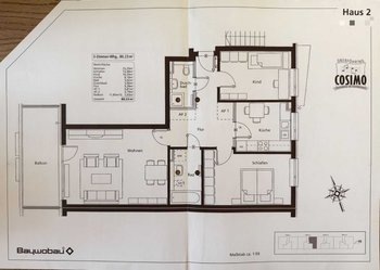 Grundriss Wohnung