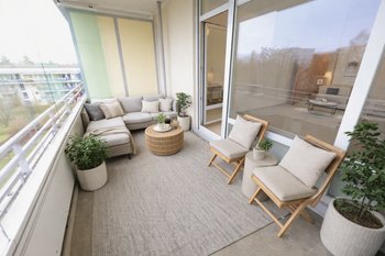 Balkon Visualisierung