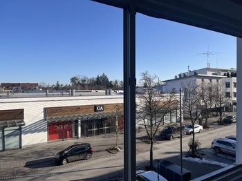 Aussicht vom Schlafzimmer