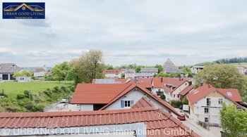 Sicht vom oberen Grundstück Richtung Norden