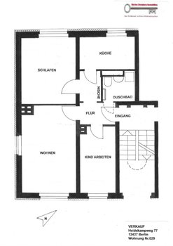 Wohnungsgrundriss