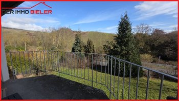 Ausblick vom Balkon