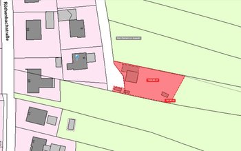 Lageplan Scheune