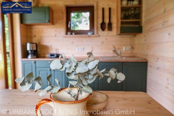 Gartenhaus mit Outdoor Küche
