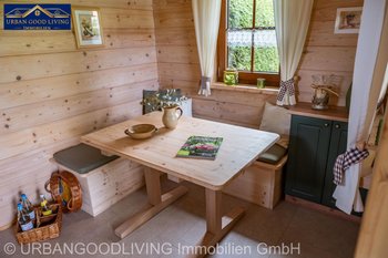 Gartenhaus mit Outdoor Küche