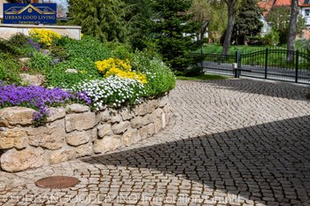 Einfahrt Stellplatz