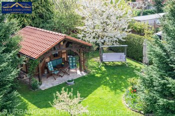 Gartenhaus mit Outdoor Küche