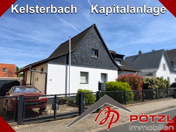 Vermietetes Mehrfamilienhaus mit Nebengebäude & Garten in zentraler Lage von Kelsterbach