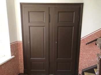 Abstellkammern im Treppenhaus