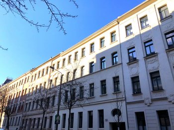Blick von der Straße