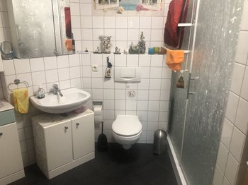 Badezimmer mit großer Dusche