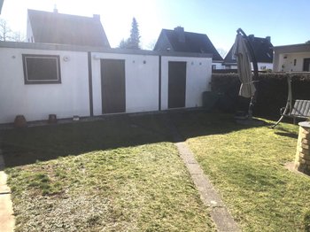 Innenliegender Garten
