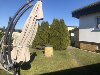 Innenliegender Garten