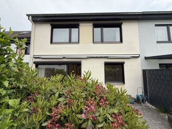 Rückseite des Hauses