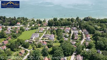 Großzügiges Grundstück mit Grünanlage und Bachlauf in Riederau am Ammersee