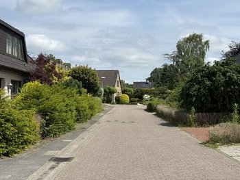 Zuwegung (Sackgasse) zum Haus 