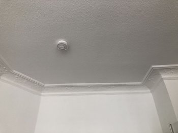 Stuck im Schlafzimmer