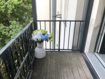Balkon zum Innenhof