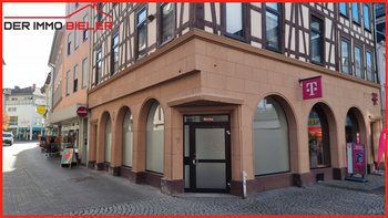 Helles Ladenlokal in exponierter Lage in der Fußgängerzone in Bingen am Rhein zu vermieten
