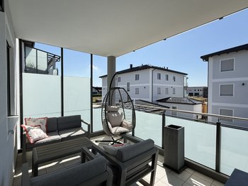 Großer Balkon 