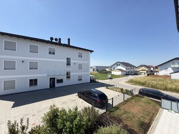 Aussicht vom Balkon 