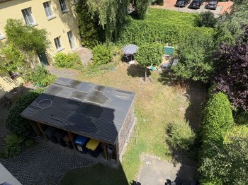 Blick in den Innenhof