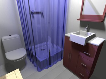 Gemeinschaftsbad DG 3D-Visualisierung