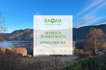CHARMANTES HAUS MIT SEEBLICK | OSSIACHER SEE | RUHIGE SÜD-LAGE