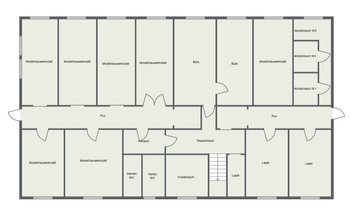 Grundriss EG Gewerbeeinheit